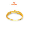 MASDORA 916 Gold Ring Rings Cincin Emas ~ Sparkling Infinity Gleam (EMAS 916/22K)