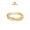 MASDORA 916 Gold Ring Rings Cincin Emas ~ Sparkling Infinity Gleam (EMAS 916/22K)