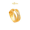MASDORA 916 Gold Ring Rings Cincin Emas ~ Sparkling BellaLi (EMAS 916/22K)