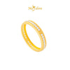 MASDORA 916 Gold Ring Rings Cincin Emas ~ Galaxy Myriad Sparkling Band (EMAS 916/22K)
