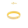 MASDORA 916 Gold Ring Rings Cincin Emas ~ Galaxy Myriad Sparkling Band (EMAS 916/22K)