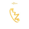 MASDORA 916 Gold Ring Rings Cincin Emas ~ Golden Heartbeat (EMAS 916/22K)
