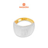 MASDORA 916 Gold Ring Rings Cincin Emas ~ HG Duotone Oro Diamond Glitz (EMAS 916/22K)