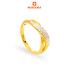 MASDORA 916 Gold Ring Rings Cincin Emas ~ HG Sincere Diamond Cut (EMAS 916/22K)
