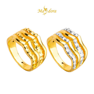 MASDORA 916 Gold Ring Rings Cincin Emas ~ HG Quadruple Tied Cutting (EMAS 916/22K)