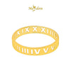MASDORA 916 Gold Ring Rings Cincin Emas ~ Minimalist Roman Band (EMAS 916/22K)