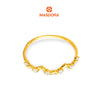 MASDORA 916 Gold Ring Rings Cincin Emas ~ Sparkling Luminous Hearts (EMAS 916/22K)