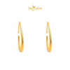 MASDORA 999 Gold Earring Earrings Emas ~ Golden Droplets (EMAS 999/24K)