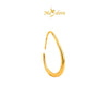 MASDORA 999 Gold Earring Earrings Emas ~ Golden Droplets (EMAS 999/24K)