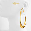 MASDORA 999 Gold Earring Earrings Emas ~ Golden Droplets (EMAS 999/24K)