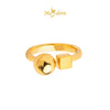 MASDORA 999 Gold Ring Rings Cincin Emas ~ Cubic Sphere (EMAS 999/24K)