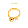 MASDORA 999 Gold Ring Rings Cincin Emas ~ Cubic Sphere (EMAS 999/24K)