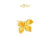 MASDORA 999 Gold Earring Earrings Emas ~ Golden Butterfly Flower (EMAS 999/24K)