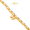 MASDORA 999 Gold Bracelet Rantai Tangan Emas ~ Galaxy Fegaro Twee Dangles Edition (EMAS 999/24K)
