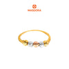 MASDORA 916 Gold Ring Rings Cincin Emas ~Tritone Perlee (EMAS 916/22K)