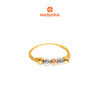 MASDORA 916 Gold Ring Rings Cincin Emas ~Tritone Perlee (EMAS 916/22K)