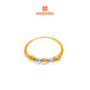MASDORA 916 Gold Ring Rings Cincin Emas ~Tritone Perlee (EMAS 916/22K)