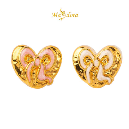 MASDORA 999 Gold Beads Bead Emas ~ HG Ribbon Love (EMAS 999/24K)