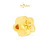 MASDORA 999 Gold Pendant Loket Emas ~ Mini Sakura (EMAS 999/24K) -- FREE 925 SILVER NECKLACE!