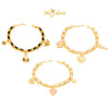 MASDORA 999 Gold Bracelet Rantai Tangan Emas ~ Galaxy Fegaro Charme (EMAS 999/24K)