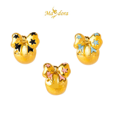 MASDORA 999 Gold Beads Bead Emas ~ HG Minnie Ribbon (EMAS 999/24K)