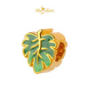 MASDORA 999 Gold Beads Bead Emas ~ HG Monstera Leaf (EMAS 999/24K)