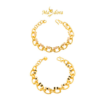 MASDORA 999 Gold Bracelet Rantai Tangan Emas ~ Kitty Bow Edition (EMAS 999/24K)