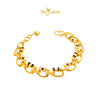 MASDORA 999 Gold Bracelet Rantai Tangan Emas ~ Kitty Bow Edition (EMAS 999/24K)
