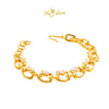 MASDORA 999 Gold Bracelet Rantai Tangan Emas ~ Kitty Bow Edition (EMAS 999/24K)