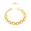 MASDORA 999 Gold Bracelet Rantai Tangan Emas ~ Kitty Bow Edition (EMAS 999/24K)