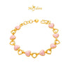 MASDORA 999 Gold Bracelet Rantai Tangan Emas ~ Pinky Sincero Links (EMAS 999/24K)