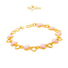 MASDORA 999 Gold Bracelet Rantai Tangan Emas ~ Pinky Sincero Links (EMAS 999/24K)