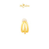 MASDORA 999 Gold Earring Earrings Subang Emas ~ Golden Snowdrop Petal (EMAS 999/24K)