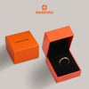 MASDORA 916 Gold Ring Rings Cincin Emas ~ Duotone Double Facile V (EMAS 916/22K)