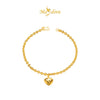 MASDORA 916 Gold Bracelet Rantai Tangan Emas ~ Shining Sauh Mid Love (EMAS 916/22K)