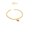 MASDORA 916 Gold Bracelet Rantai Tangan Emas ~ Shining Sauh Mid Love (EMAS 916/22K)