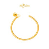 MASDORA 916 Gold Bracelet Rantai Tangan Emas ~ Lipan Licin Fluffy Love (EMAS 916/22K)