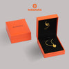 MASDORA 916 Gold Necklace Rantai Leher Emas ~ Shining Sauh Twin Beads Fluffy Love (EMAS 916/22K)