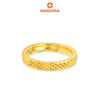 MASDORA 916 Gold Ring Rings Cincin Emas ~ HG Golden Pointy Cutting Band (EMAS 916/22K)