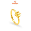 MASDORA 916 Gold Ring Rings Cincin Emas ~ HG Golden Crocus Flower (EMAS 916/22K)