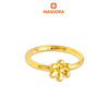 MASDORA 916 Gold Ring Rings Cincin Emas ~ HG Golden Crocus Flower (EMAS 916/22K)