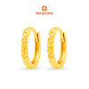 MASDORA 916 Gold Earings Earing Subang Emas - Golden Premium Cutting (EMAS 916/22K)