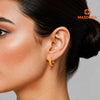 MASDORA 916 Gold Earings Earing Subang Emas - Golden Premium Cutting (EMAS 916/22K)