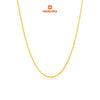 MASDORA 916 Gold Necklace Rantai Leher Emas ~ Masdora DG028 (EMAS 916/22K)
