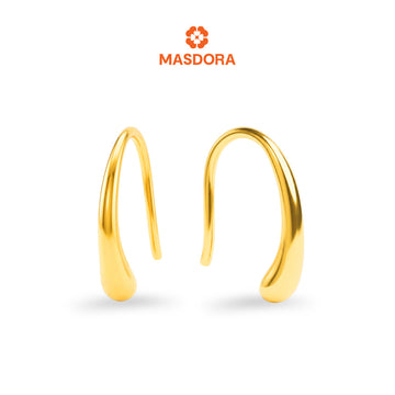 MASDORA 916 Gold Earrings Earring Subang Emas ~ Golden Mini Rupert (EMAS 916/22K)