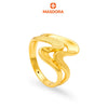 MASDORA 916 Gold Ring Rings Cincin Emas ~ HG Dual Sway (EMAS 916/22K)