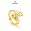 MASDORA 916 Gold Ring Rings Cincin Emas ~ HG Dual Sway (EMAS 916/22K)