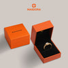 MASDORA 916 Gold Ring Rings Cincin Emas ~ Sparkling Dazzling Halo (EMAS 916/22K)