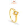MASDORA 916 Gold Ring Rings Cincin Emas ~ Golden Lumé Solitaire (EMAS 916/22K)
