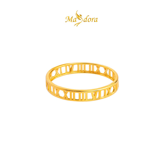 MASDORA 916 Gold Ring Rings Cincin Emas ~ Blissful Roman (EMAS 916/22K)
